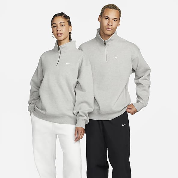 Holgado Gris Sudaderas con y sin gorro. Nike US